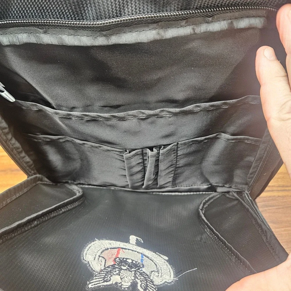 National Eagle Scout Association NESA Black Laptop Backpack Travel Bag Mens